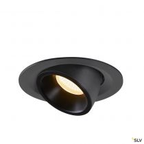 NUMINOS® GIMBLE M, encastré de plafond intérieur, 55°, noir, LED, 17,5W, 3000K (1005945)