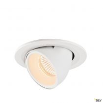 NUMINOS® GIMBLE S, encastré de plafond intérieur, 20°, blanc, LED, 8,6W, 2700K (1005877)