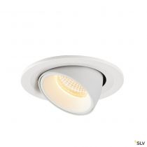 NUMINOS® GIMBLE S, encastré de plafond intérieur, 20°, blanc, LED, 8,6W, 3000K (1005895)