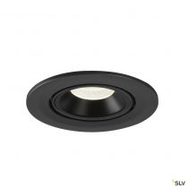 NUMINOS® GIMBLE S, encastré de plafond intérieur, 20°, noir, LED, 8,6W, 4000K (1005903)