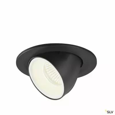 NUMINOS� GIMBLE S, encastr� de plafond int�rieur, 40�, noir/blanc, LED, 8,6W, 4000K (1005907)