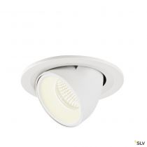 NUMINOS® GIMBLE S, encastré de plafond intérieur, 55°, blanc, LED, 8,6W, 4000K (1005919)