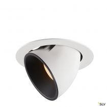 NUMINOS® GIMBLE XL, encastré de plafond intérieur, 20°, blanc/noir, LED, 37,4W, 2700K (1006038)