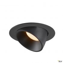 NUMINOS® GIMBLE XL, encastré de plafond intérieur, 40°, noir, LED, 37,4W, 2700K (1006032)