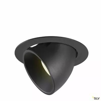 NUMINOS� GIMBLE XL, encastr� de plafond int�rieur, 40�, noir, LED, 37,4W, 4000K (1006068)