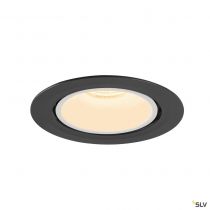 NUMINOS® GIMBLE XL, encastré de plafond intérieur, 40°, noir/blanc, LED, 37,4W, 3000K (1006051)