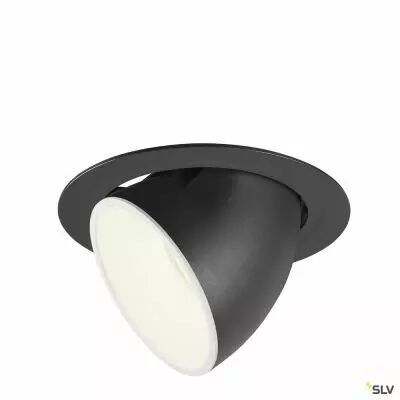 NUMINOS� GIMBLE XL, encastr� de plafond int�rieur, 40�, noir/blanc, LED, 37,4W, 4000K (1006069)