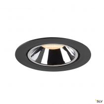 NUMINOS® GIMBLE XL, encastré de plafond intérieur, 40°, noir/chrome, LED, 37,4W, 2700K (1006034)