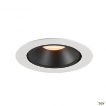 NUMINOS® GIMBLE XL, encastré de plafond intérieur, 55°, blanc/noir, LED, 37,4W, 2700K (1006044)