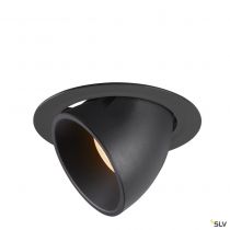 NUMINOS® GIMBLE XL, encastré de plafond intérieur, 55°, noir, LED, 37,4W, 2700K (1006035)