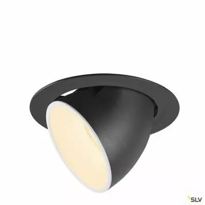 NUMINOS� GIMBLE XL, encastr� de plafond int�rieur, 55�, noir/blanc, LED, 37,4W, 3000K (1006054)