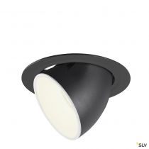 NUMINOS® GIMBLE XL, encastré de plafond intérieur, 55°, noir/blanc, LED, 37,4W, 4000K (1006072)