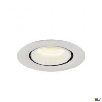 NUMINOS® GIMBLE XS, encastré de plafond intérieur, 20°, blanc, LED, 7W, 4000K (1005859)