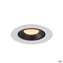 NUMINOS® GIMBLE XS, encastré de plafond intérieur, 20°, blanc/noir, LED, 7W, 3000K (1005840)
