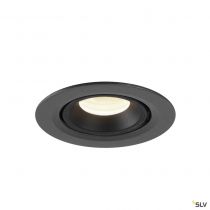 NUMINOS® GIMBLE XS, encastré de plafond intérieur, 20°, noir, LED, 7W, 4000K (1005849)