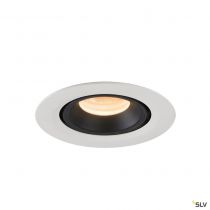 NUMINOS® GIMBLE XS, encastré de plafond intérieur, 40°, blanc/noir, LED, 7W, 2700K (1005825)