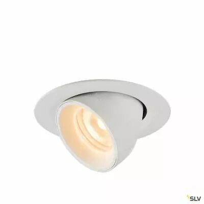 NUMINOS� GIMBLE XS, encastr� de plafond int�rieur, 55�, blanc, LED, 7W, 2700K (1005829)
