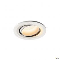 NUMINOS® MOVE S, encastré de plafond intérieur, orientable, 40°, blanc, LED, 8,6W, 2700K (1005332)