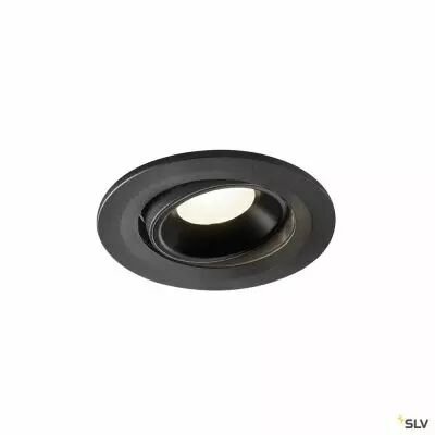 NUMINOS� MOVE S, encastr� de plafond int�rieur, orientable, 40�, noir, LED, 8,6W, 4000K (1005358)
