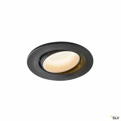NUMINOS� MOVE S, encastr� de plafond int�rieur, orientable, 55�, noir/blanc, LED, 8,6W, 2700K (1005326)