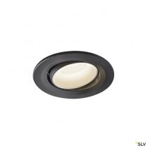 NUMINOS® MOVE S, encastré de plafond intérieur, orientable, 55°, noir/blanc, LED, 8,6W, 4000K (1005362)