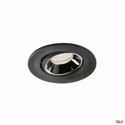 NUMINOS� MOVE S, encastr� de plafond int�rieur, orientable, 55�, noir/chrome, LED, 8,6W, 4000K (1005363)