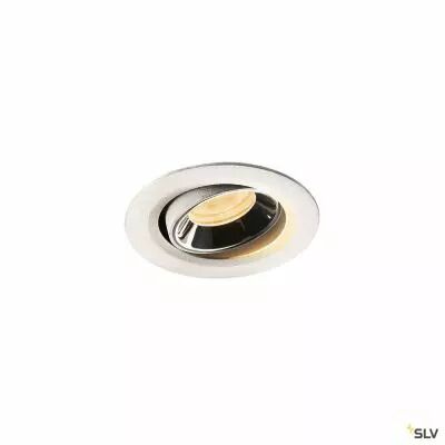 NUMINOS� MOVE XS, encastr� de plafond int�rieur, orientable, 20�, blanc/chrome, LED, 7W, 3000K (1005582)