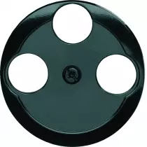 1930 Enjoliveur prise TV + FM + SATNoir (WMV742N)