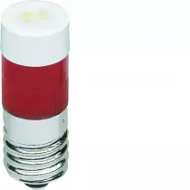 1930 Lampe E10 à Led rouge (WMV691)