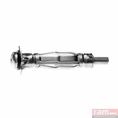 50 Chevilles m�tallique avec vis 5x36mm (95153)