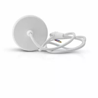 acacia patere avec cable suspension spot saillie gu10 cylindre blc (6803)