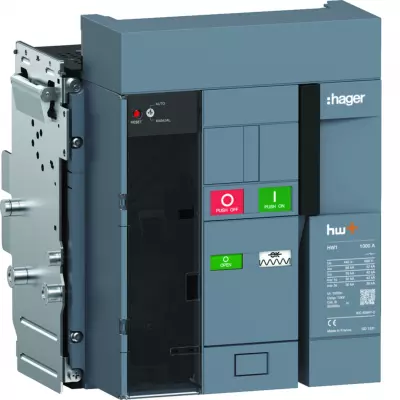 ACB HW1 66kA 1000A 3P Dr LSI (HW1E310DB)