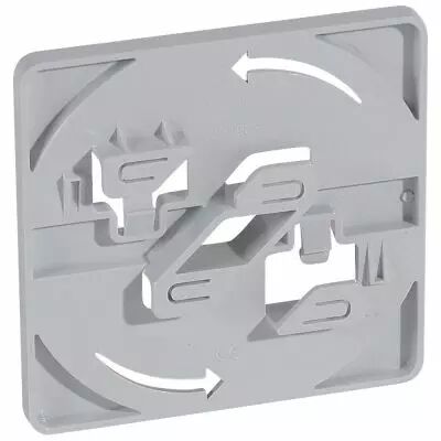 Accessoire de fixation pour chemin de c�ble fil - sans vis - pr boite 105x105 mm (091938)