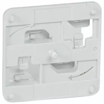 Accessoire de fixation pour chemin de c�ble fil - sans vis - pr boite 80x80 mm (091937)