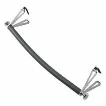 Accessoire sèche-serviette barre galbée ardoise 485mm (498008)