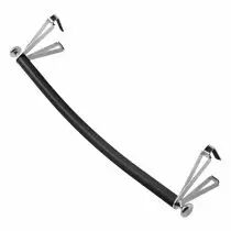 Accessoire sèche-serviette barre galbée carbone 485mm (498009)