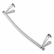 Accessoire sèche-serviette barre galbée chrome 485mm (498007)