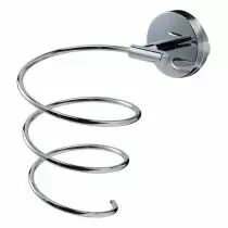 Accessoire sèche-serviette porte sèche-cheveux chrome (498015)