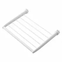 Accessoire sèche-serviette porte serviette chrome 335mm (498019)