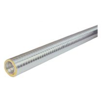 Accessoire Thermodynamique Conduit semi rigide calorifugé longueur 2m Ø125 mm (296076)