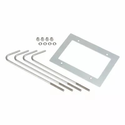 Accessoires de fixation pour b�ton, ext�rieur, gris argent (232119)
