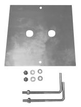 Accessoires de fixation pour béton, extérieur, inox (1000343)