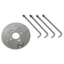 Accessoires de fixation pour béton, extérieur, inox (230061)