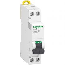 Acti9 iDT40T disjoncteur modulaire 1P+N 1A courbe C 4500A/6kA (A9P22601)