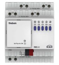 ACTIONNEUR COMMUTATION CHARGE C 4 CIRCUITS RMG4 I KNX SERIE MIX (4930210)