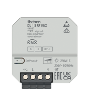 Actionneur de variation radio encastré à 1 X 250 W, KNX RF (4941671)