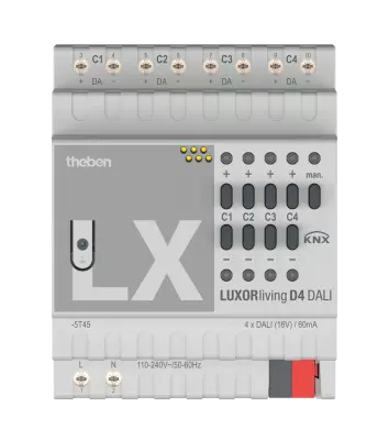 Actionneur KNX_DALI2 4 circuits (4800300)