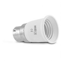 adaptateur base culot b22 vers e27 (73990)