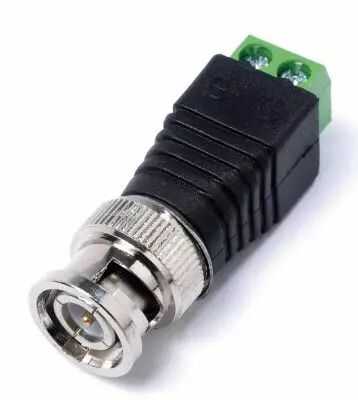 Adaptateur de connexion pour coaxial type kx6 sur bornier � vis (BNCVIS)