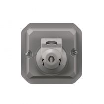 Adaptateur Plexo pour prise RJ45 Mosaic composable gris (069581L)